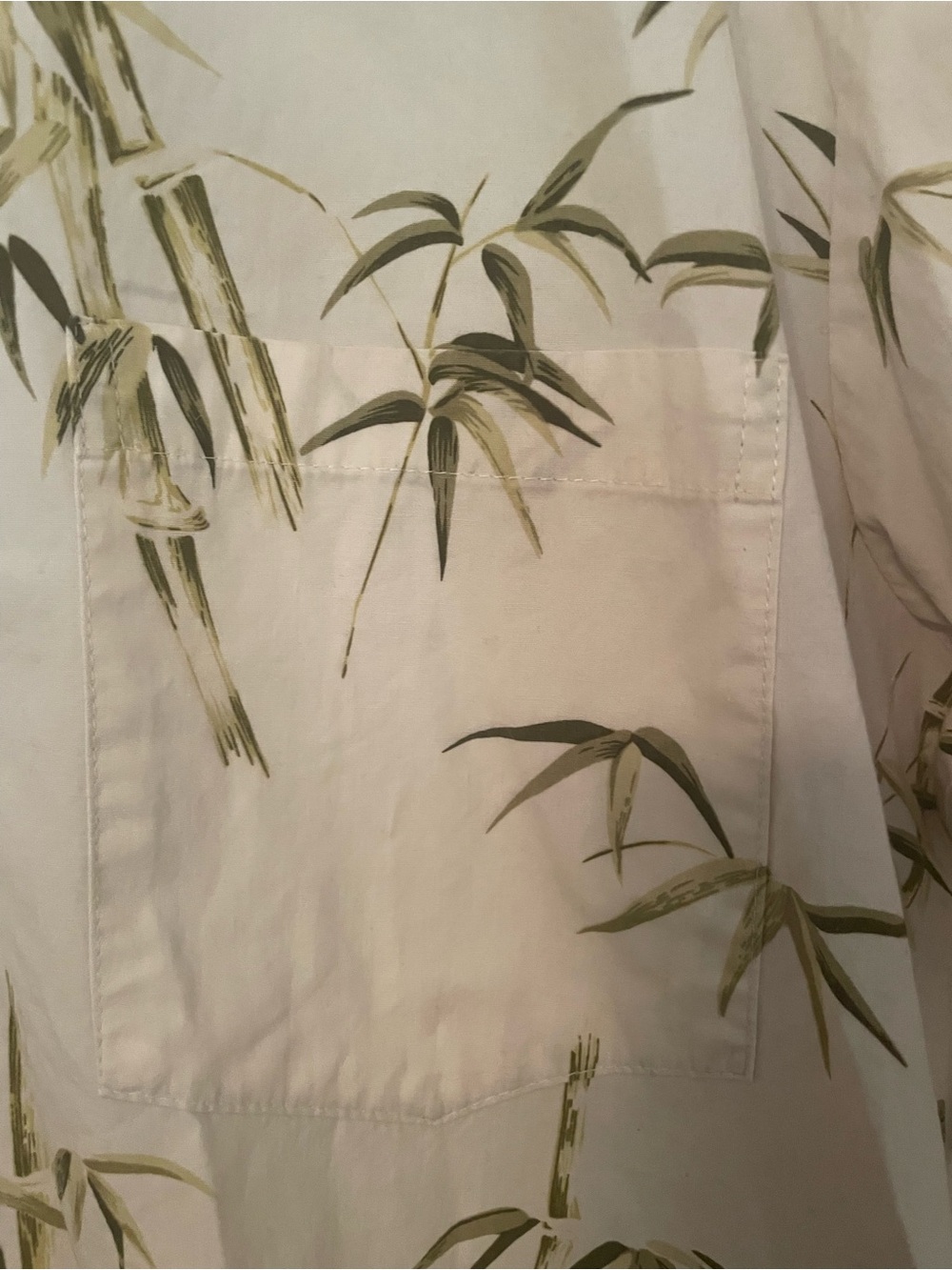 Ho Aloha Hawaii Bamboo Floral 100% Cotton Shirt Size XL - Picture 3 of 5